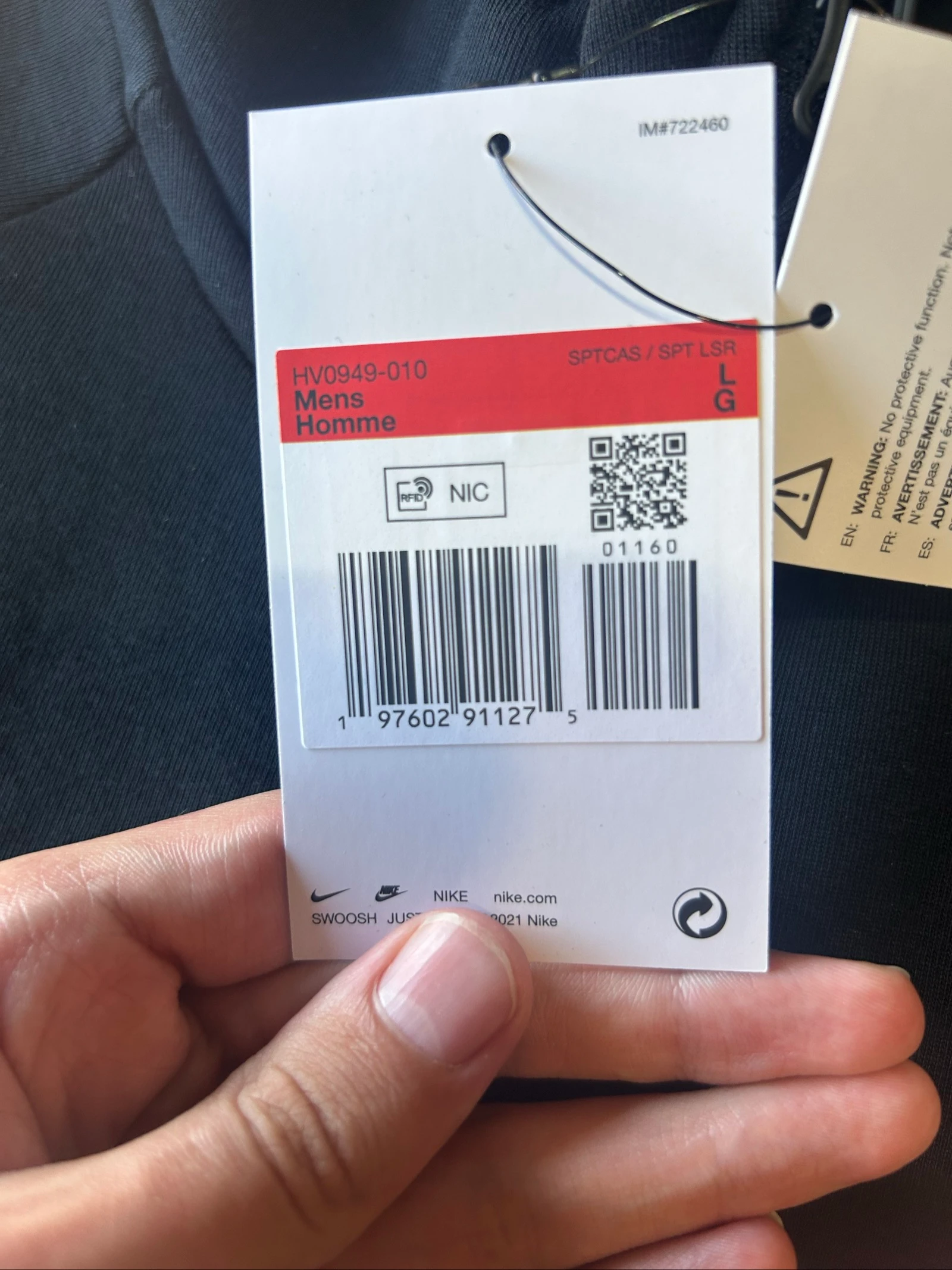 Nike Tech Fleece Black – Size L | New | Unbeatable Price – photo 4